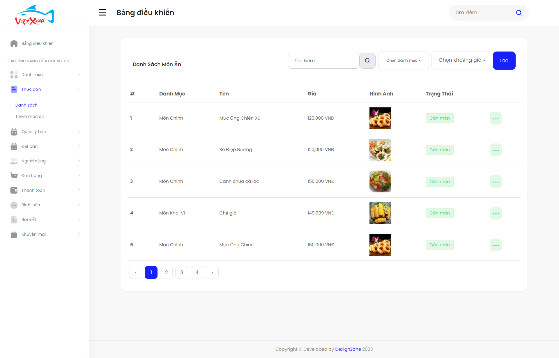 Source code website nhà hàng quán ăn thanh toán online vnpay có chức năng đặt bàn nhà hàng đồ án restaurant nhà hàng