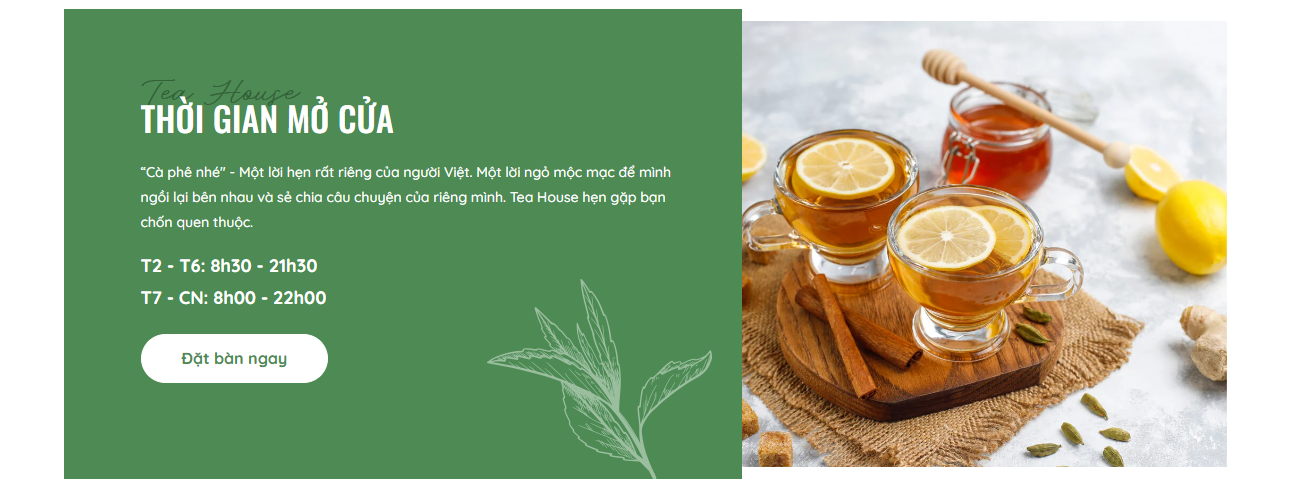 Đồ án + Báo Cáo website cửa hàng bán nước trà TEA HOUSE PHP & MYSQL đầy đủ chức năng quản trị và người dùng (kèm báo cáo WORD 60 trang đủ 7loại UML)