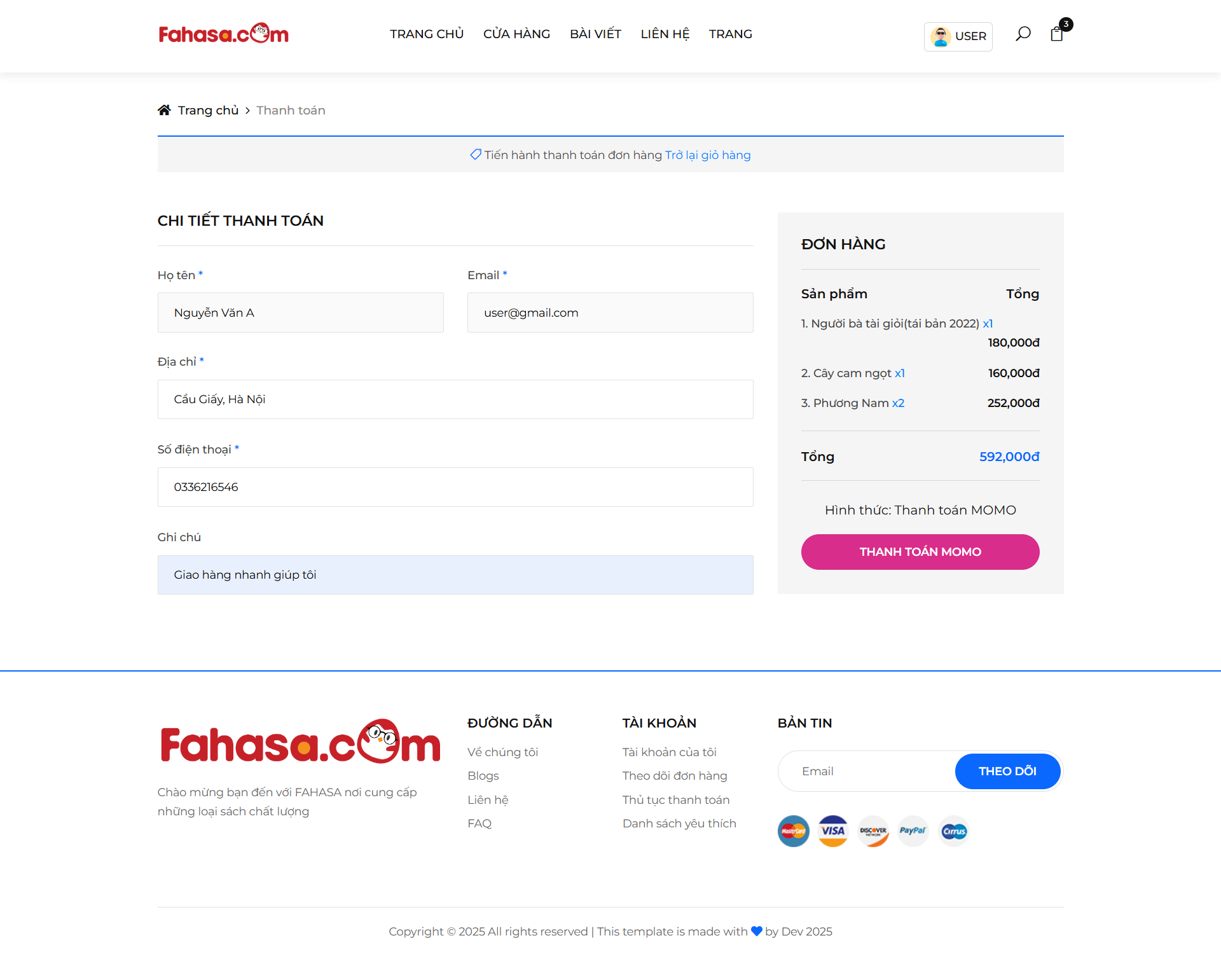 Source code website bán sách quản lý nhà sách thông tin sách thanh toán online momo đồ án bán sách thư viện sách + Báo cáo chi tiết