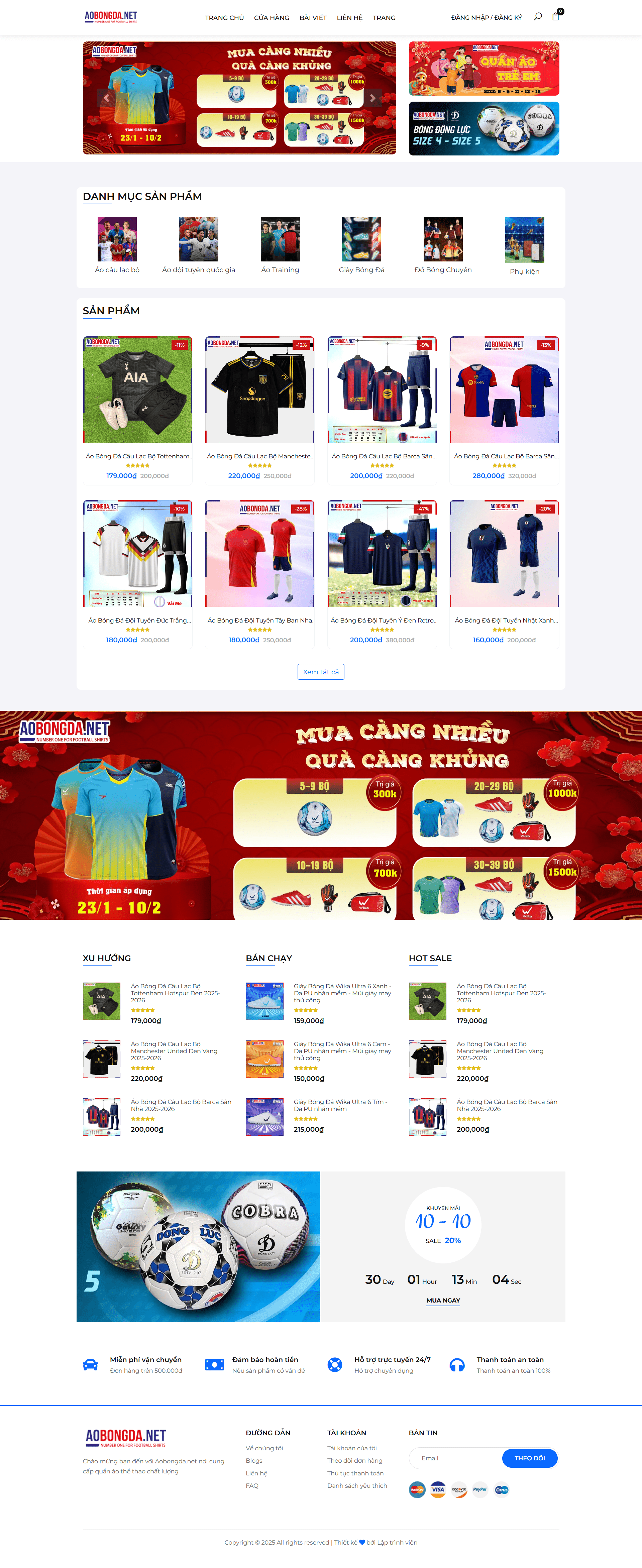 Source code website quần áo thể thao php mysql  thanh toán momo | Full báo cáo website quần áo