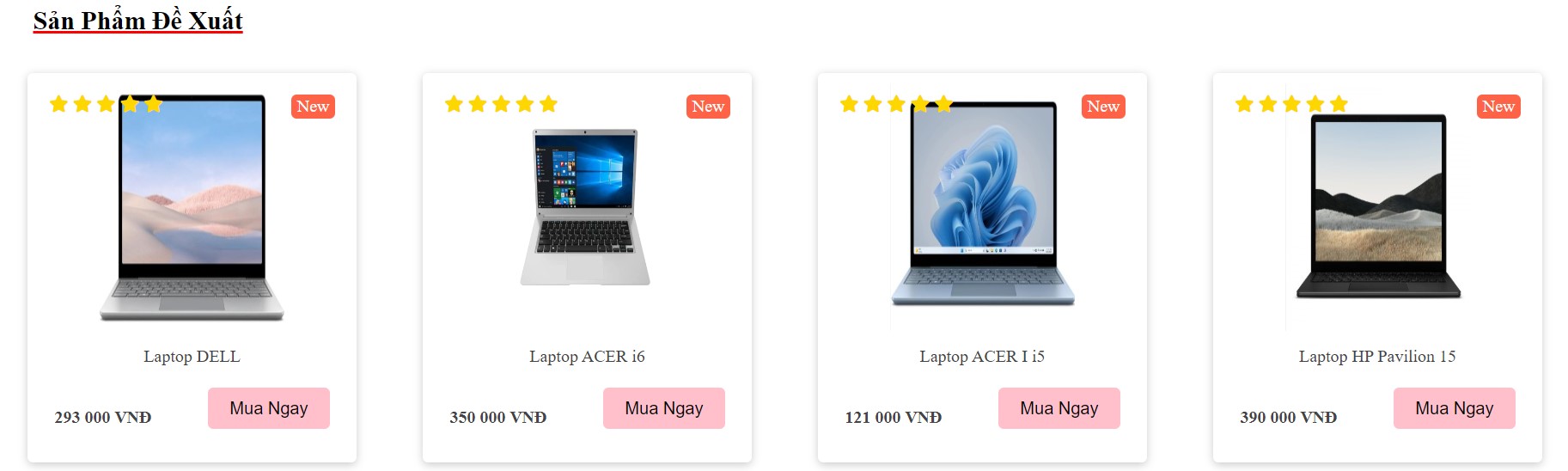 Đồ án website bán laptop bằng PHP & MYSQL đầy đủ chức năng quản trị và người dùng