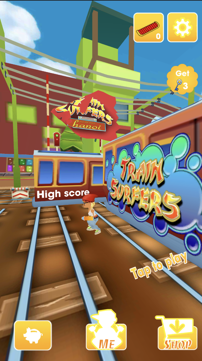 Chia sẻ source code game Subway Surfers