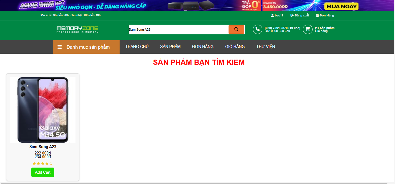 Đồ án + Báo Cáo website shop bán điện thoại bằng PHP & MYSQL đầy đủ chức năng quản trị và người dùng (kèm báo cáo WORD 60 trang đủ 7 loại UML)