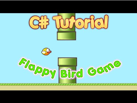 Source code game Flappy Bird Game Windows Form c#