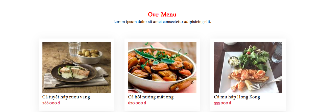 Đồ án website đặt đồ ăn FISH PHP & MYSQL đầy đủ chức năng quản trị và người dùng: giỏ hàng, đặt hàng,thêm, sửa, xóa sản phẩm