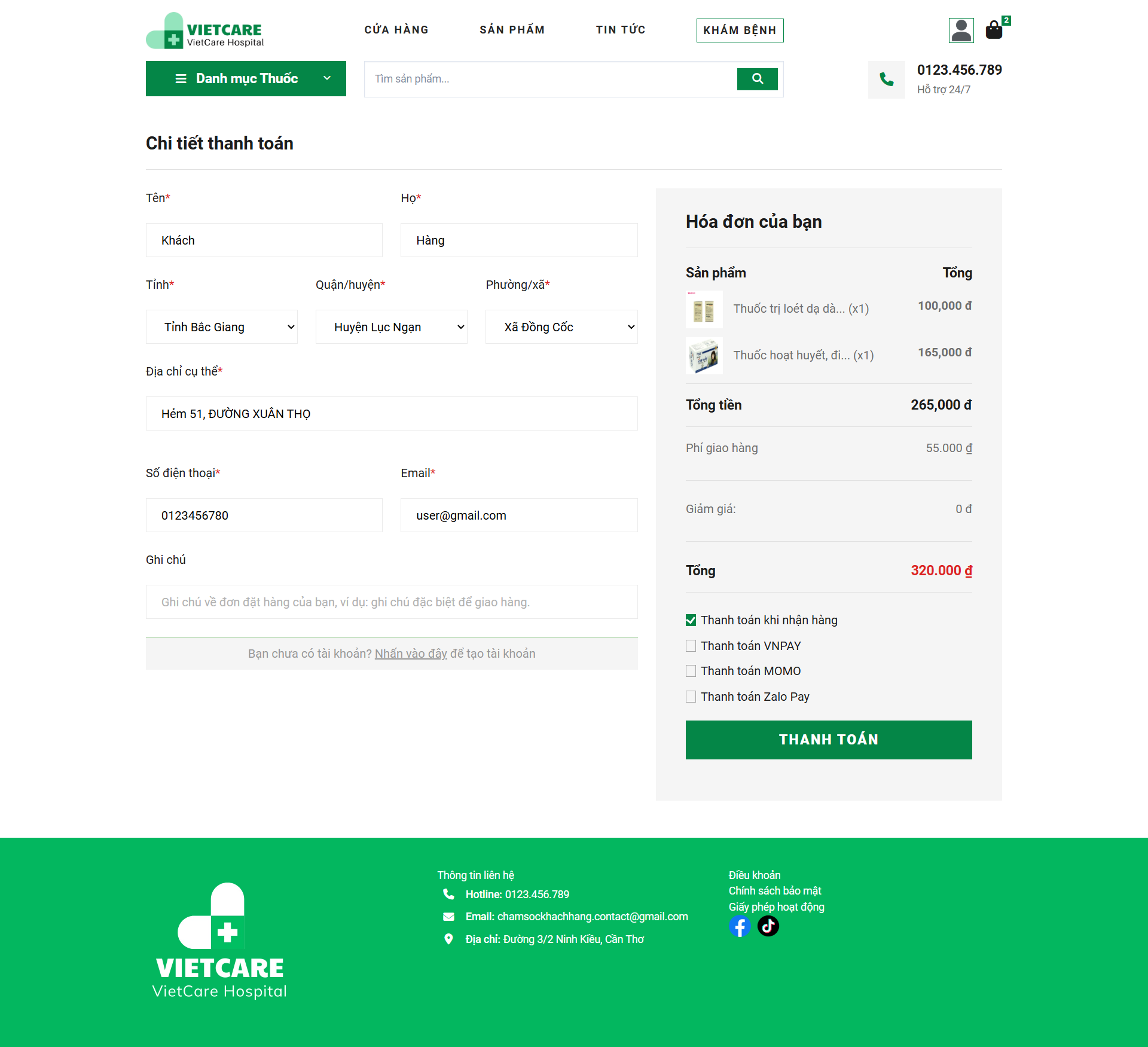Source code website quản lý bệnh viện, quản lý bệnh nhân - bác sĩ và đặt lịch khám bệnh online