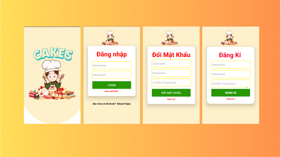 (ANDROID JAVA + SQLITE + BÁO CÁO WORD) App bán hàng android đặt bánh có đầy đủ chức năng quản trị và đặt hàng