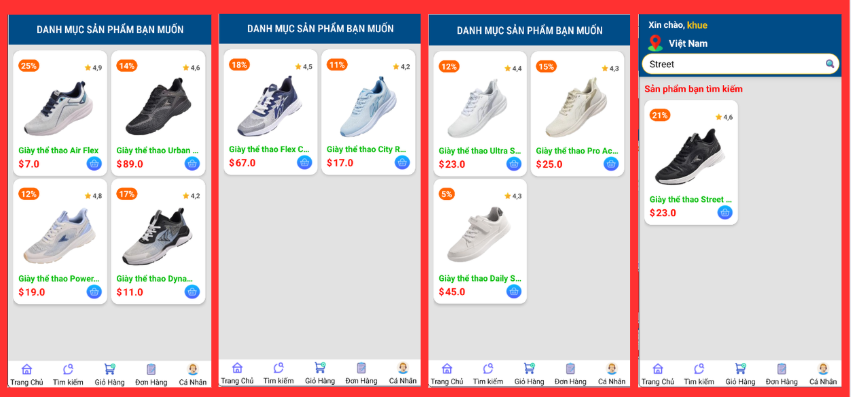 (ANDROID JAVA + SQLITE + BÁO CÁO WORD) App bán giày thể thao android có quản trị và người dùng, đánh giá sản phẩm sau khi mua, đặt hàng, tiến trình thực hiện đơn hàng, các chức năng. thêm, sửa, xóa