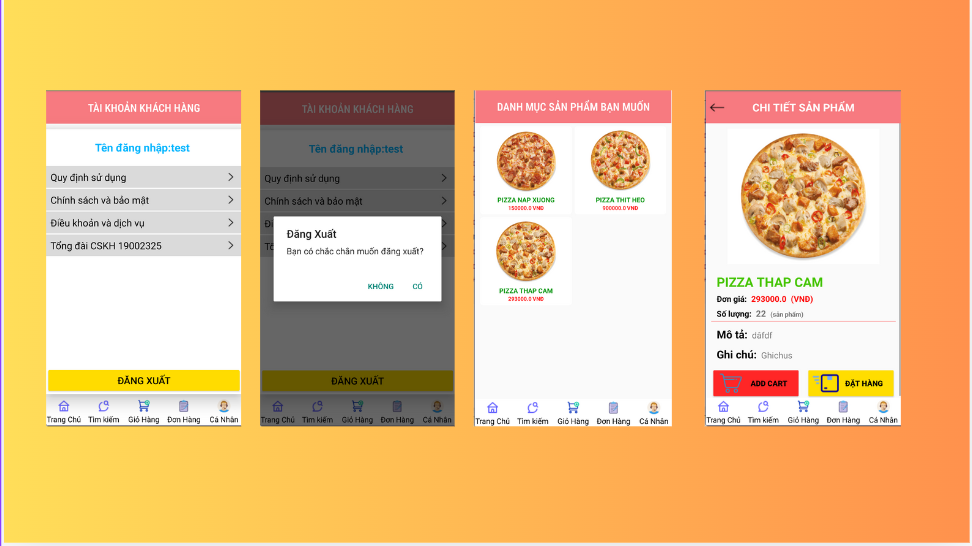 (ANDROID JAVA + SQLITE + BÁO CÁO WORD) App bán hàng android đặt bánh có đầy đủ chức năng quản trị và đặt hàng