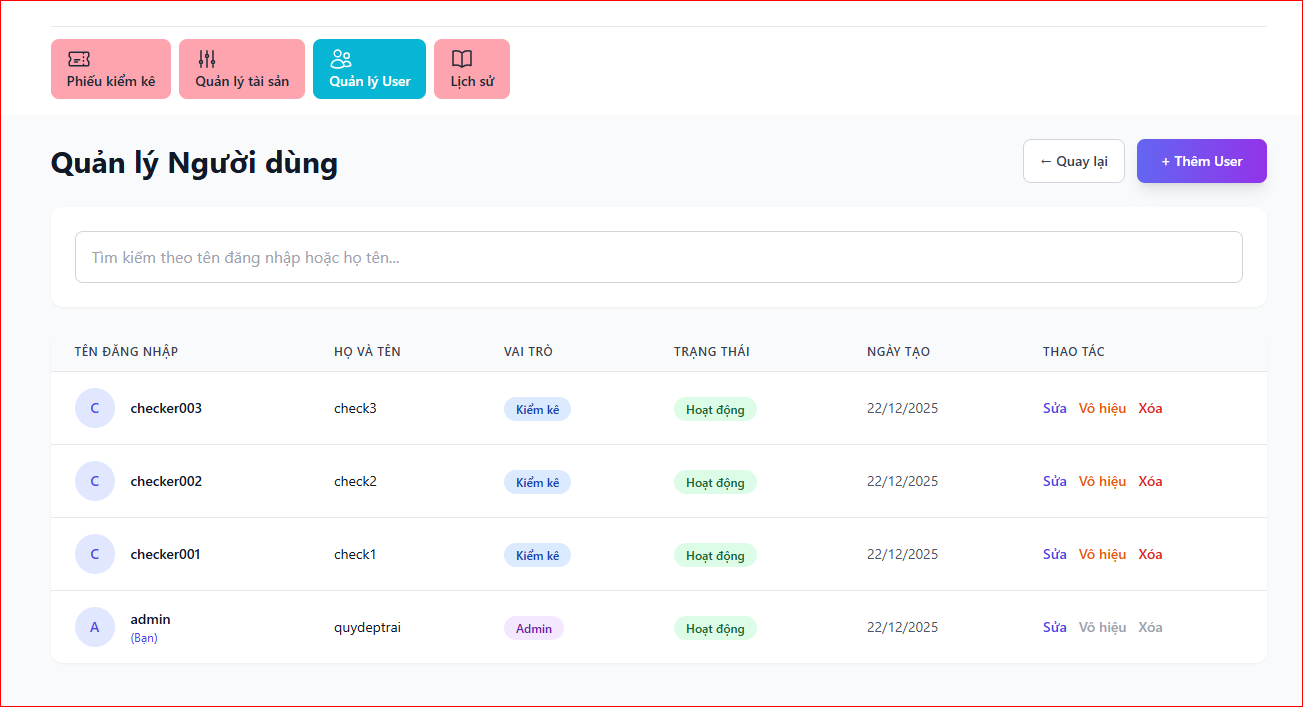 Code Hệ thống kiểm kê tài sản tự động sử dụng thẻ RFID UHF