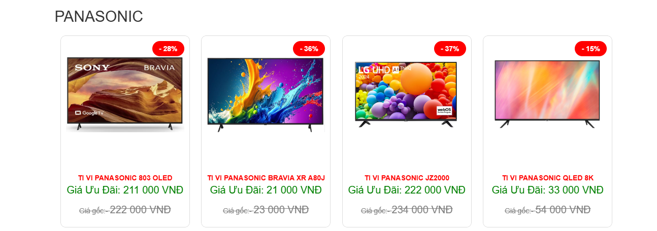 Đồ án + Báo Cáo website shop bán Ti Vi bằng PHP & MYSQL đầy đủ chức năng quản trị và người dùng: giỏ hàng, đặt hàng (kèm báo cáo WORD 60 trang đủ 7 loại UML)