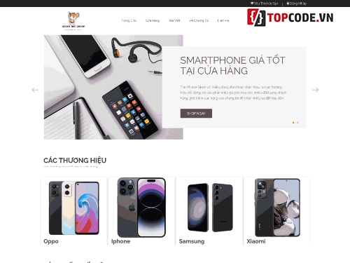 Full source code đồ án website bán điện thoại php mysql + Báo cáo thuyết trình