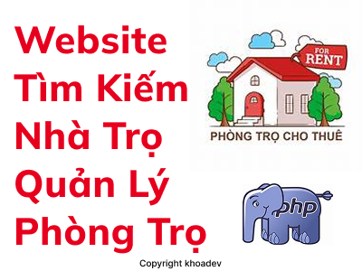 Source code website tìm phòng trọ quản lý nhà trọ có slide báo cáo đồ án